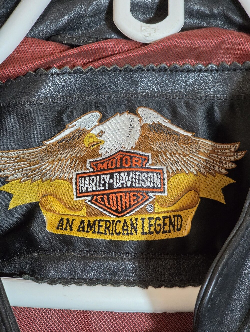 Vintage Harley-Davidson Women's Black Leather Motorcycle Jacket Studded Biker - Picture 4 of 4